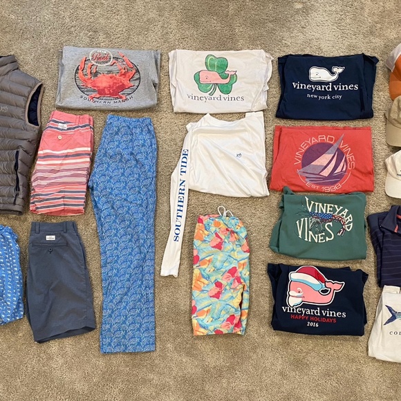 Vineyard Vines/ Southern Tide 20-item Lot XS - Picture 2 of 7